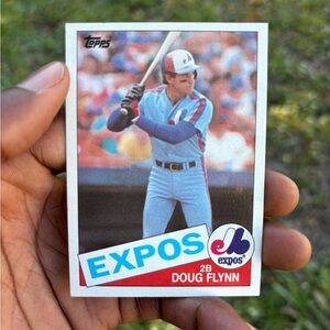 Topps Doug Flynn Expos Baseball Card
